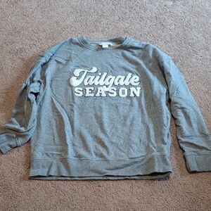 Shiraleah Gray Crew Neck Sweater